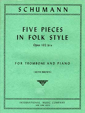 Illustration de 5 Pièces dans le style folklorique op. 102