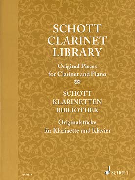 Illustration schott clarinet library