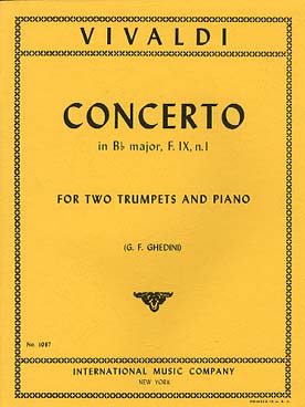 Illustration de Concerto F IX 1 en si b M