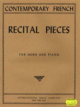 Illustration de CONTEMPORARY FRENCH RECITAL PIECES : Canteloube, Ameller, Martelli, Passani et Françaix  