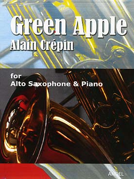 Illustration crepin green apple