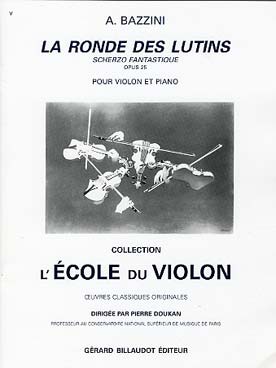 Illustration bazzini la ronde des lutins op. 25