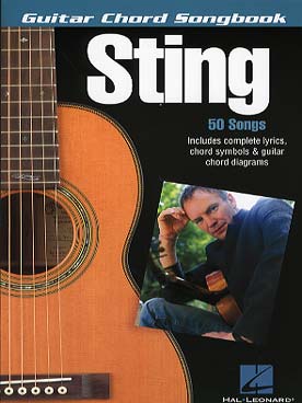 Illustration sting guitar chord songbook
