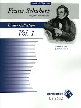 Illustration de Lieder collection (voix élevée) - Vol. 1