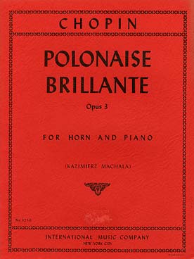 Illustration de Polonaise brillante op. 3    