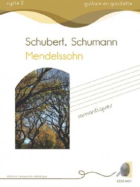 Illustration de Romantiques : 4 pièces de l'époque romantique de Schubert, Mendelssohn et Schumann