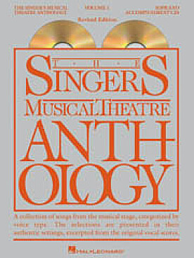 Illustration de SINGERS MUSICAL THEATRE ANTHOLOGY - Vol. 1 Soprano
