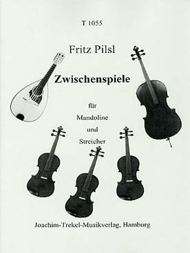 Illustration de Zwischenspiele pour mandoline et quatuor à cordes