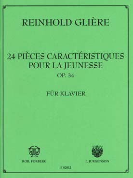 Illustration de 24 Pièces charactéristiques pour la jeunesse op. 34