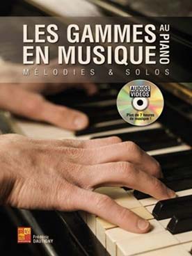 Illustration dautigny les gammes en musique au piano