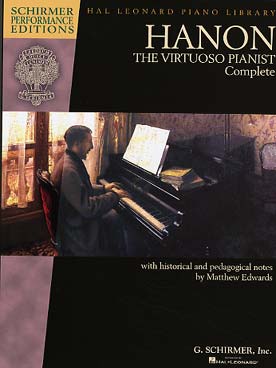 Illustration hanon le pianiste virtuose ed. schirmer