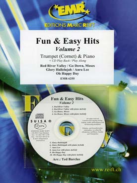 Illustration de FUN & EASY HITS pour trompette (cornet) et piano - Vol. 2