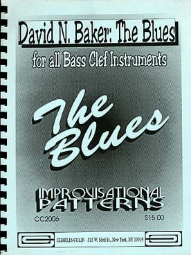 Illustration de Improvisation patterns for all bass clef instruments - The Blues
