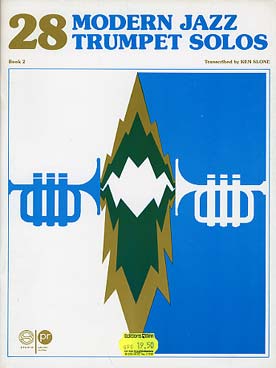 Illustration de 28 MODERN JAZZ TRUMPET SOLOS - Vol. 2   