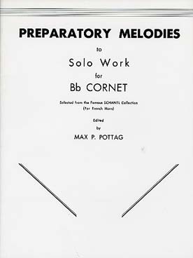 Illustration de Preparatory melodies to solo work selected from the famous Schantl collection  