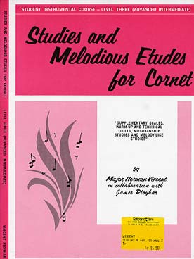 Illustration de STUDIES AND MELODIOUS ETUDES - Level 3 : advanced   