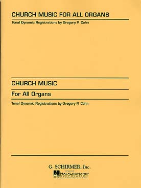 Illustration de CHURCH MUSIC FOR ALL ORGANS