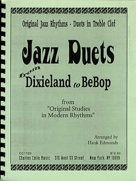Illustration de Jazz duets from Dixieland to bebop (treble clef)   