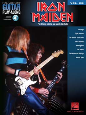 Illustration de GUITAR PLAY ALONG - Vol.130 : Iron Maiden