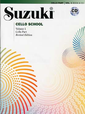 Illustration suzuki cello school vol. 1 + cd