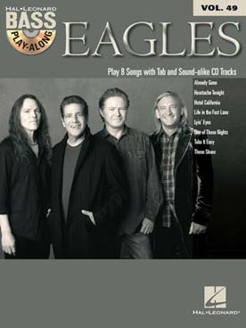Illustration bass play along vol.49 : eagles
