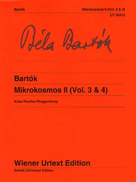 Illustration bartok mikrokosmos ii : vol. 3 & 4