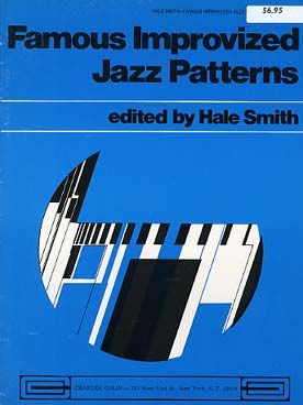 Illustration de Famous improvized jazz patterns (for treble clef)