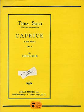 Illustration de Caprice op. 4 en si b m