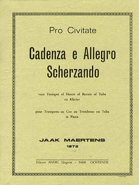 Illustration de Cadenza e allegro scherzando    
