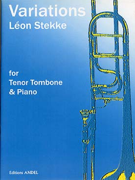 Illustration de Variations pour trombone ténor et piano