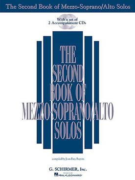 Illustration second book of mezzo-soprano + cd