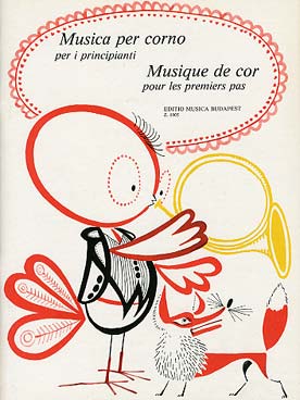 Illustration musique premiers pas cor