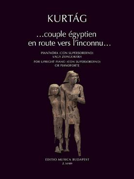 Illustration de Couple égyptien en route vers l'inconnu ...