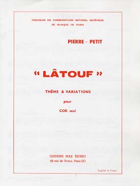 Illustration petit (p) latouf, theme et variations