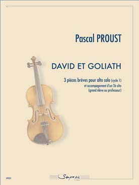 Illustration de David et Goliath : 3 pièces brèves pour alto solo et acc. d'un 2me alto