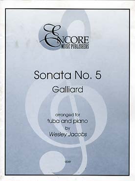Illustration galliard sonata n° 5