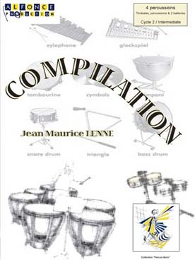 Illustration lenne compilation pour 4 percussions