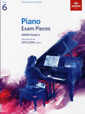 Illustration de SELECTED PIANO EXAM PIECES grade 6 2017-2018