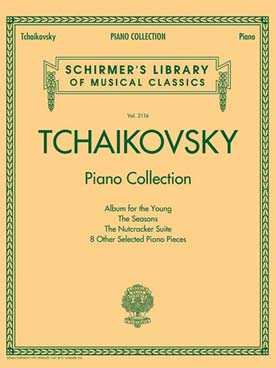 Illustration de The Piano collection : Album for the young, The Seasons, The Nutcracker suite & 8 other selected piano pieces
