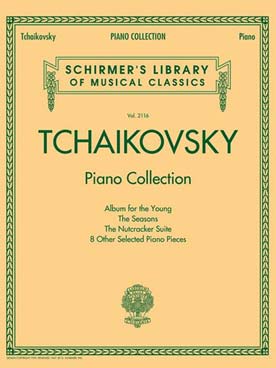 Illustration de The Piano collection : Album for the young, The Seasons, The Nutcracker suite & 8 other selected piano pieces