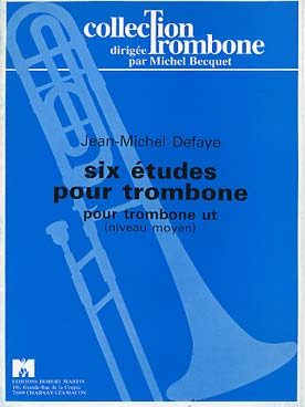Illustration de 6 Études pour trombone en ut - Niveau moyen