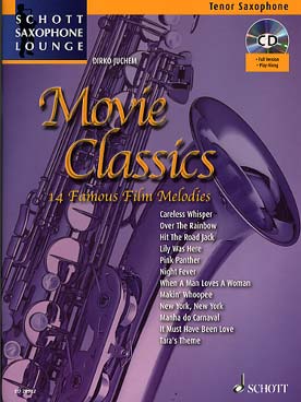 Illustration de MOVIE CLASSICS pour saxo ténor