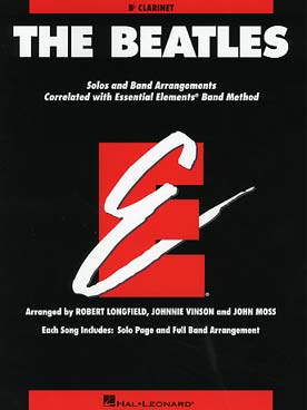 Illustration de ESSENTIAL ELEMENTS THE BEATLES - Clarinette