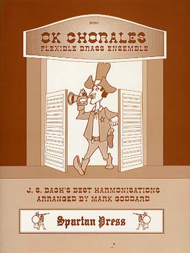 Illustration de OK CHORALES : harmonisations de JS Bach pour ensemble de cuivres variable
