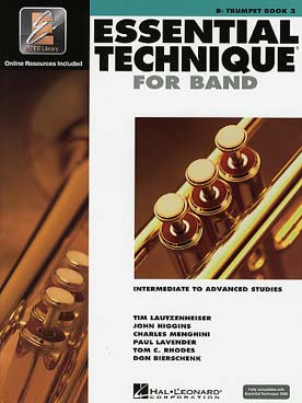 Illustration de ESSENTIAL ELEMENTS 2000 méthode complète pour l'orchestre à l'école et l'orchestre d'harmonie - Vol. 3 : Technique for band