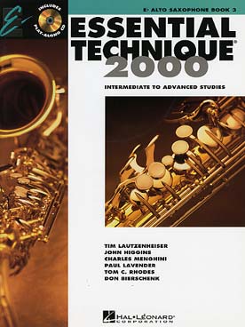 Illustration de ESSENTIAL ELEMENTS 2000 méthode complète pour l'orchestre à l'école et l'orchestre d'harmonie - Vol. 3 : Technique for band
