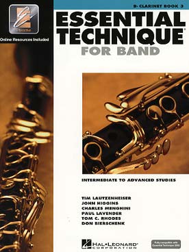 Illustration essential technique for band 3 clarinet