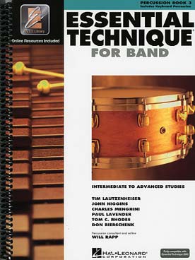 Illustration de ESSENTIAL ELEMENTS 2000 méthode complète pour l'orchestre à l'école et l'orchestre d'harmonie - Vol. 3 : Technique for band