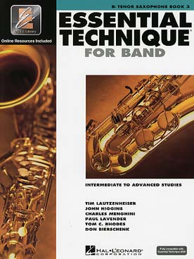 Illustration de ESSENTIAL ELEMENTS 2000 méthode complète pour l'orchestre à l'école et l'orchestre d'harmonie - Vol. 3 : Technique for band