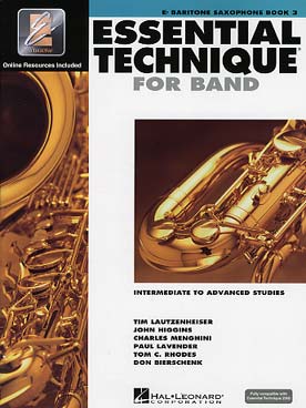 Illustration de ESSENTIAL ELEMENTS 2000 méthode complète pour l'orchestre à l'école et l'orchestre d'harmonie - Vol. 3 : Technique for band